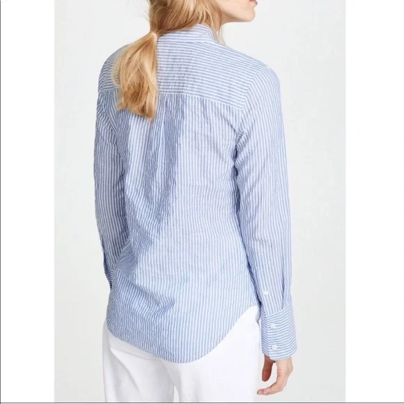 Theory Slim Buttondown Sz S EUC - Picture 4 of 6